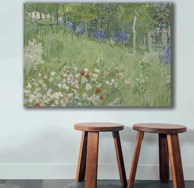 Produktbild von Wallity, 70100VANGOGH067- VNC1244, Bunt, Leinwandbilder, 70 x 100 cm, 100% Leinwand