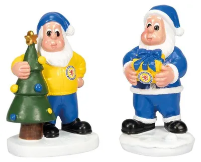 Produktbild von Eintracht Braunschweig Weihnachtsfiguren 2er-Set
