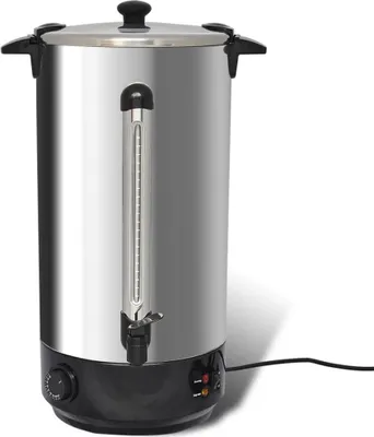 Produktbild von Zimilo Glühweinkocher 25 L Edelstahl Wasserkocher Heißgetränkespender 2500W Temperaturregelung Warmhaltefunktion Gastronomie