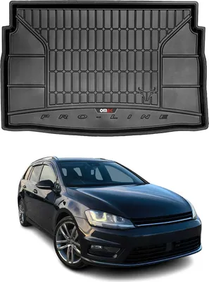 Immagine prodotto di OMAC vaschetta portabagagli in gomma per VW Golf mk7 Variant 12-19 ripiano inferiore del bagagliaio