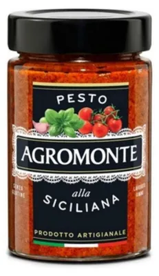 Produktbild von Tomatenpesto mit Kräutern Siciliana 100g - Agromonte
