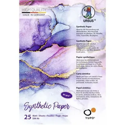 Zdjęcie produktu dla Papier syntetyczny 85g/m² A6 PU=25 arkuszy