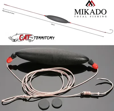 Zdjęcie produktu dla Przypon sumowy MIKADO CAT 1,5m/Ø1,0mm udźwig podwodny 50g - #2/0 - 100kg