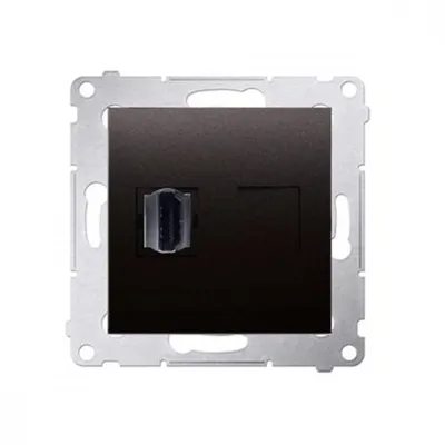 Obrázek produktu pro Kontakt-Simon DGHDMI.01/48, Antracit, Plast, IP20, 75 mm, 33 mm, 75 mm