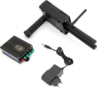 Produktbild von Professioneller Handheld-Metalldetektor, 1000m Suchreichweite, 20m Detektionstiefe , schwarz