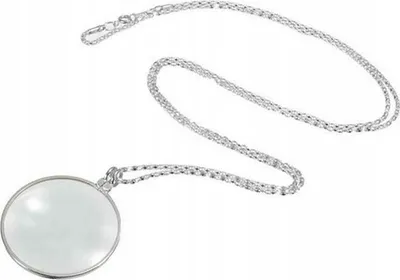 Image de Long Collier Avec Loupe Grossissante 5X