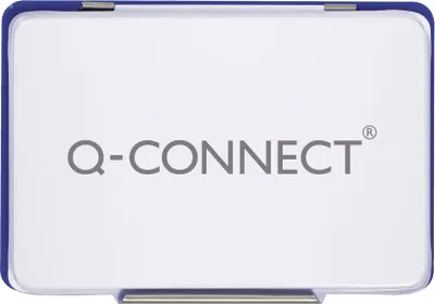 Obrázok produktu pre Q-Connect® KF16313 Pečiatková poduška 9 x 5,5 cm modrá