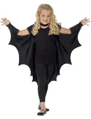 Immagine prodotto di Kinder Fledermaus, ali in tessuto - Ideale per Halloween e carnevale