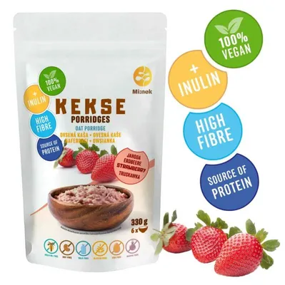 Obrázok produktu pre KEKSE Ovsená kaša Jahoda 330g