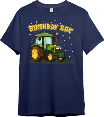 Produktbild von PAULGOS Kinder T-Shirt, Geburtstag Trecker
