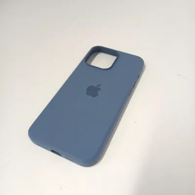 Zdjęcie produktu dla Etui silikonowe Apple iPhone 15 Pro Max z zabezpieczeniem Magsafe - zimowy niebieski