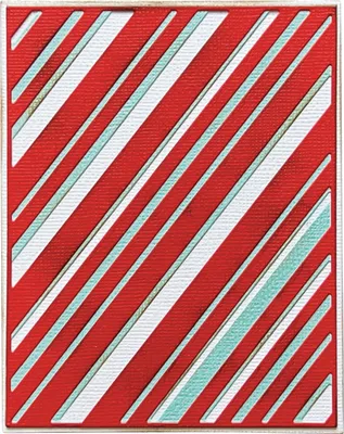 Produktbild von Sizzix Thinlits Stanzschablone "Layered Stripes by Tim Holtz"
