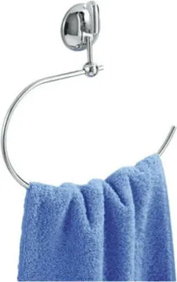Produktbild von WENKO Handtuchring Edelstahl OHNE Bohren Handtuchhalter Handtuch Ablage Halter