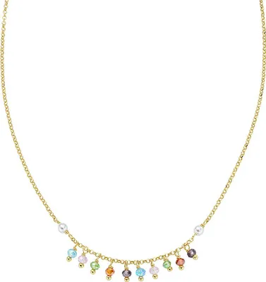 Immagine prodotto di Collane con pendenti in oro Amen Da 43 cm a 49 cm Collezione Arcobaleno - donna