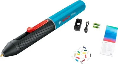 Produktbild von BOSCH Gluey Akku-Heißklebestift schwarz/blau