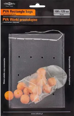 Obrázek produktu pro Mikado Pva String sáček na potraviny Bílý 100 x 125 mm Bílý 100 x 125 mm