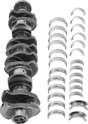 Image de Arbre à cames N57D30 avec paliers principaux et paliers de bielle, pour BMW Série 3, Série 5, X5, X6, Série 7, référence 7799970