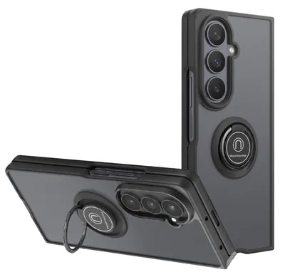 Image de Étui Avizar pour Samsung Galaxy Z Fold 8 Ultra, avec support à anneau et fonction magnétique, couleur noire