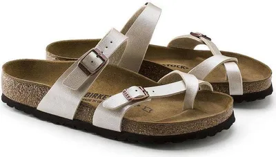 Produktbild von Birkenstock Mayari Graceful Pearl White Größe EU 38 normal