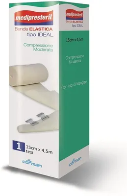 Immagine prodotto di Benda Elastica Medipresteril Ideal Cm15X45Mt