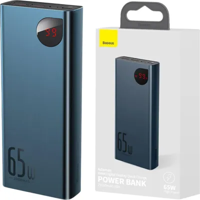 Image de Baseus PPIMDA-D03 power bank 20000 mAh Bleu