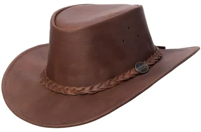 Produktbild von Barmah Bushie Fullgrain Lederhut Outdoorhut Tan
