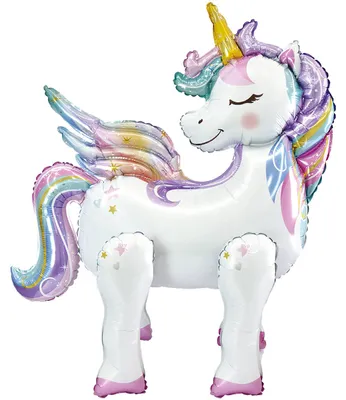 Produktbild von Shape Folienballon "Einhorn" | 55x63 cm