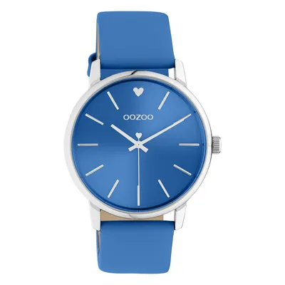 Immagine prodotto di Oozoo orologio da polso in pelle blu Orologi da donna analogici al quarzo UOC10987