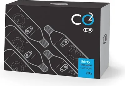 Produktbild von Crankbrothers CO2 Kartuschen 20g mit Gewinde, Refillpack 30 St..