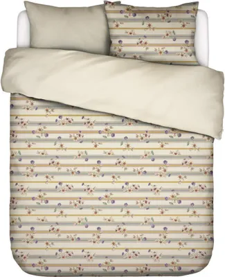 Produktbild von Essenza Bettwäsche-Garnitur Satin Amare  Farbe Vanilla Größe 135x200+80x80
