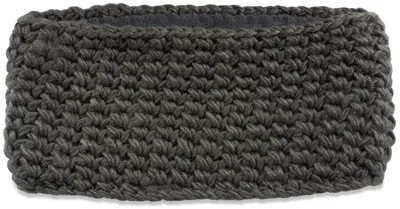 Immagine prodotto di styleBREAKER Fascia larga da donna all'uncinetto monocolore, fodera in pile termico, sciarpa a tubo, fascia invernale 04026050