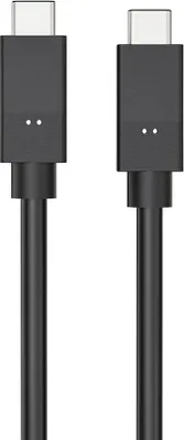 Produktbild von GEAR Kabel USB-C auf USC-C 3.1 5A/100W/10GB Gen 2 1,5m Schwarz