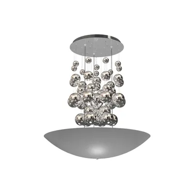 Obrázek produktu pro Závěsné svítidlo LED Milagro PERLA ML858 stříbrná
