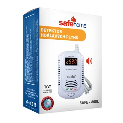 Produktbild von SafeHome SAFE-808L Detektor für brennbare und explosive Gase