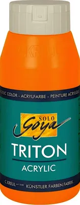Obrázok produktu pre KREUL SOLO GOYA Triton Acrylfarbe orange 750,0 ml