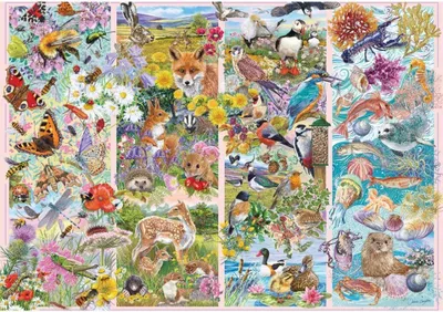 Obrázek produktu pro GIBSONS Puzzle Zvědavost tvorů 500 dílků