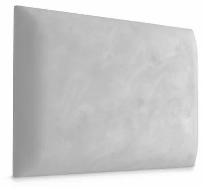 Immagine prodotto di Pannello imbottito da parete, cuscino da parete, rivestimento imbottito per testiera letto, pannello murale, grigio antracite, 50 cm x 40 cm
