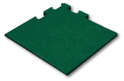 Obrázek produktu pro Gumová puzzle dlaždice pro sportovní podlahy, rozměr 50 x 50 cm