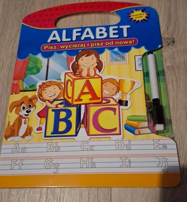 Immagine prodotto di Alfabet. Pisz, wycieraj i pisz od nowa!