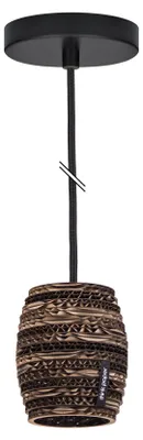 Produktbild von Segula Globe 290, Braun, Papier, E27, 1 Glühbirne(n), 40 W, LED