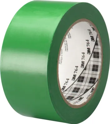 Zdjęcie produktu dla taśma samoprzylepna 3M z miękkiego PVC 764i 50,8 mm x 33 m zielona