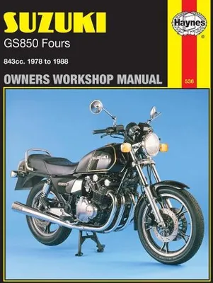 Obrázek produktu pro Suzuki GS850 Fours (78 - 88) Haynes Repair Manual