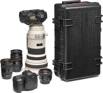 Produktbild von Manfrotto Pro Light Reloader Tough H-55, Trolley-Koffer, Jede Marke, Canon EOS M3, Canon EOS M5, Canon EOS M6, Fujifilm X-Pro2, Fujifilm X-T1, Fujifilm X-T1 IR,..., Schwarz