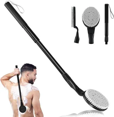 Obrázek produktu pro Sprchová kartáč 257 „Kartáč s dlouhou rukojetí do sprchy – sprchový kartáč pro muže i ženy“