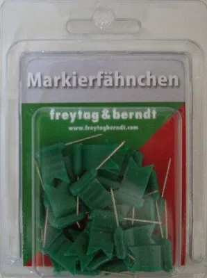 Produktbild von Markierfähnchen wehend, Grün