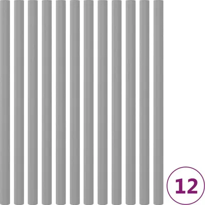 Image de Housses en mousse pour barres de trampoline 12 pcs. 92,5 cm Gris