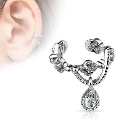 Produktbild von Ear Cuff Ohrklemme „Zirkonia“