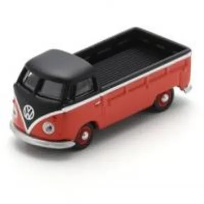 Obrázok produktu pre Spark/Schuco 1:87 VW T1 PickUp červeno-čierny
