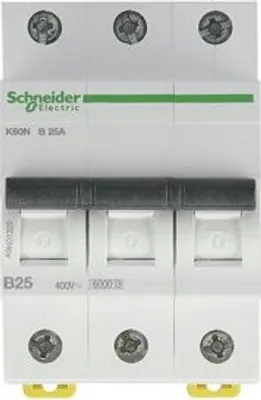 Produktbild von Überstromschutzschalter K60N-B25-3 B 25A 3-polig