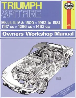 Obrázok produktu pre Trimph Spitfire Majiteľa Workshop Manual
